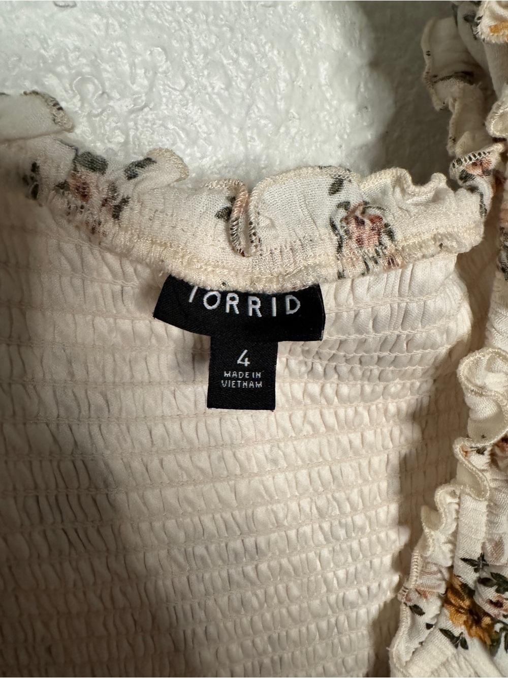 Torrid Midi Gauze 3/4 Length Sleeve Dress Size 4/4X - Picture 2 of 11
